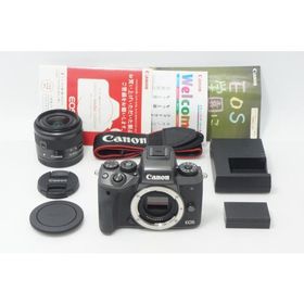 良品 Canon キヤノン EOS M5 ボディ + EF-M 15-45mm F3.5-6.3 IS STM レンズキット ミラーレス一眼カメラ ブラック 260831i