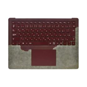 Microsoft Surface Laptop 1769 初代 / 2 キーボード 中古品 バーガンディ アルカンターラ 5-0425-1 パーツ 部品 日本語