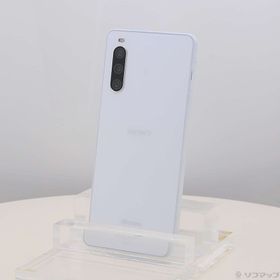 (中古)SONY Xperia 10 IV 128GB ホワイト SO-52C docomo SIMフリー(258-ud)