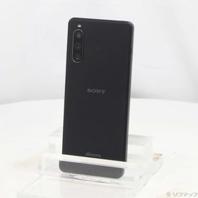 (中古)SONY Xperia 10 IV 128GB ブラック SO-52C docomo SIMフリー(297-ud)