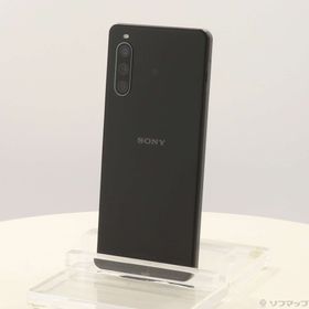 (中古)SONY Xperia 10 IV 128GB ブラック XQ-CC44 SIMフリー(297-ud)