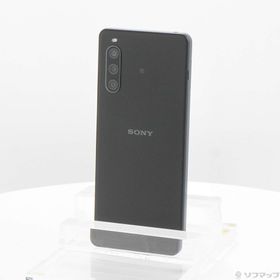 (中古)SONY Xperia 10 IV 128GB ブラック A202SO Softbank SIMフリー(344-ud)