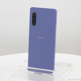 (中古)SONY Xperia 10 IV 128GB ラベンダー SOG07 au SIMフリー(368-ud)