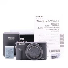 Canon PowerShot G7 X mark III ブラック 美品