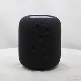 〔中古〕Apple(アップル) 〔展示品〕 HomePod 第2世代 MQJ73J／A ミッドナイト〔262-ud〕