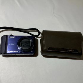3562 Sony Cyber-shot DSC-HX7V ダークブルー ジャンク品 デジカメ【コ】