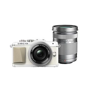 OLYMPUS PEN E-PL7 EZダブルズームキット ホワイト ミラーレス一眼 E-PL7 EZ DZKIT WHT
