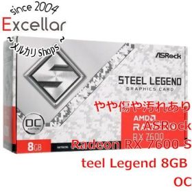 [bn:11] ASRock製グラボ Radeon RX 7600 Steel Legend 8GB OC PCIExp 8GB 元箱あり