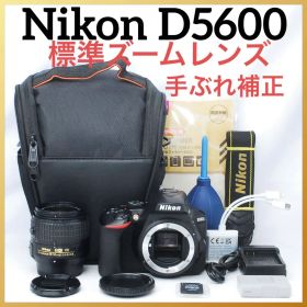 スマホ転送OK Nikon D5600 タッチ液晶 自撮り 初心者安心 バッグ付