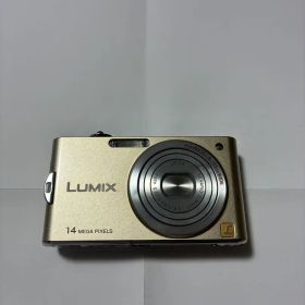 動作完璧・箱付 美品 Panasonic LUMIX DMC-FX66 ゴールド