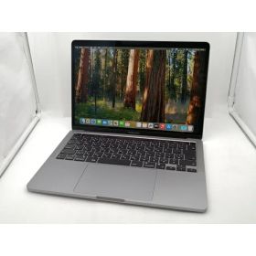 【中古】Apple MacBook Pro 13インチ M1(CPU:8C/GPU:8C) 8GB/256GB スペースグレイ MYD82J/A (M1・2020)【新宿2】保証期間1ヶ月【ランクC】