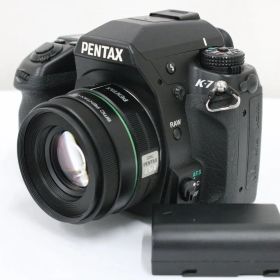 【返品保証】 【シャッター12471回】ペンタックス Pentax K-7 smc PENTAX-DA 50mm F1.8 デジタル一眼 T205
