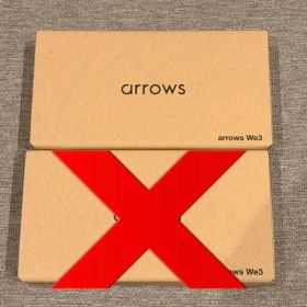 arrows We3 F-52G ブラック 新品未使用