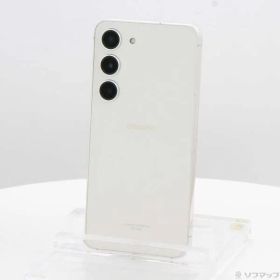ソフマップ 〔中古品〕 Galaxy S23 256GB クリーム SC-51D docomo SIMフリー【196】
