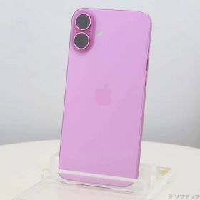 ソフマップ 〔中古品〕 iPhone16 Plus 256GB ピンク MXVJ3J／A SIMフリー【262】
