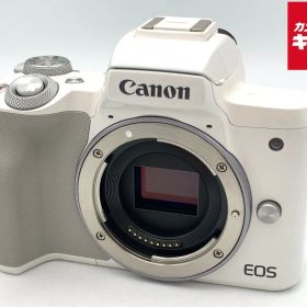 【中古】 【美品】 キヤノン EOS Kiss M ボディ ホワイト