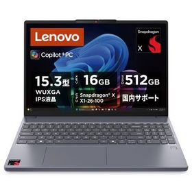 Lenovo ノートパソコン IdeaPad Slim 3x Gen 10 83N3001KJP [ルナグレー]