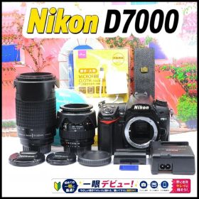 ニコン D7000★ ダブルズームレンズセット★初心者入門★一眼レフ★NIKON