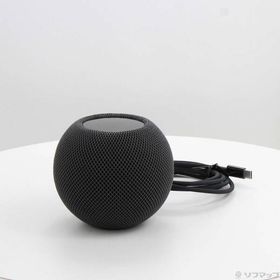 【中古】Apple(アップル) HomePod mini スペースグレイ MY5G2J／A 【377-ud】