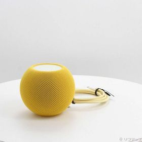 【中古】Apple(アップル) HomePod mini イエロー MJ2E3J／A 【295-ud】