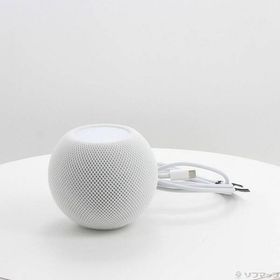 【中古】Apple(アップル) HomePod mini ホワイト MY5H2J／A 【295-ud】