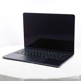 〔展示品〕 MacBook Air 13.6-inch Early-2024 MRXW3J／A Apple M3 8コアCPU_10コアGPU 8GB SSD512GB ミッドナイト 〔26.3 Ta