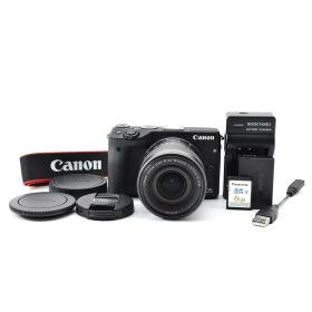 Canon キャノン EOS M3 手振れ補正 18-55mm 標準ズーム レンズキット Wi-Fi ミラーレス一眼