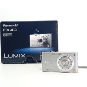 Panasonic LUMIX DMC-FX40 シルバー 箱 取説有り 稼働品