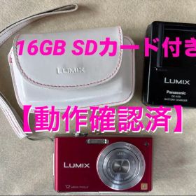 【エモい写真が撮れる】《動作確認済》LUMIX DMC-FX40 レッド