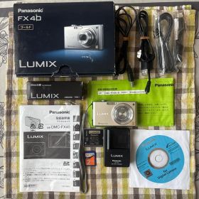 美品 Panasonic LUMIX DMC-FX40 本体 ゴールド