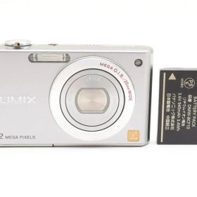 良品★Panasonic LUMIX DMC-FX40 シルバー #1242