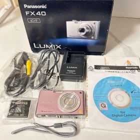【極美品・完品】LUMIX DMC-FX40 スイートピンク 箱・付属品完備