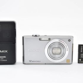 良品★Panasonic LUMIX DMC-FX40 シルバー #1283