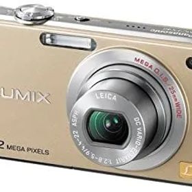 【中古-非常に良い】パナソニック デジタルカメラ LUMIX (ルミックス) FX40 グロスゴールド DMC-FX40-N