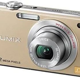 【中古】パナソニック デジタルカメラ LUMIX (ルミックス) FX40 グロスゴールド DMC-FX40-N