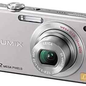 【中古】パナソニック デジタルカメラ LUMIX (ルミックス) FX40 プレシャスシルバー DMC-FX40-S