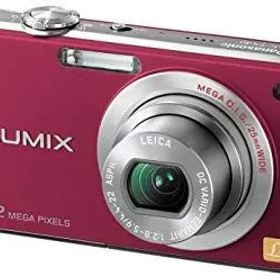 【中古】【非常に良い】パナソニック デジタルカメラ LUMIX (ルミックス) FX40 フレッシュレッド DMC-FX40-R 2mvetro