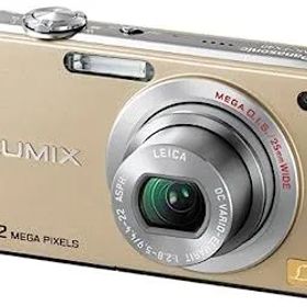 【中古】パナソニック デジタルカメラ LUMIX (ルミックス) FX40 グロスゴールド DMC-FX40-N
