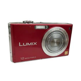 186000 現状品 Panasonic LUMIX DMC-FX40-R ピンク ルミックス カメラ デジタルカメラ