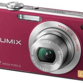 【中古】パナソニック デジタルカメラ LUMIX (ルミックス) FX40 フレッシュレッド DMC-FX40-R 2mvetro
