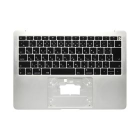 MacBook Air 13 2018 2019 A1932 シルバー 日本語キーボード パームレスト 中古品 4-1003-2 交換 修理