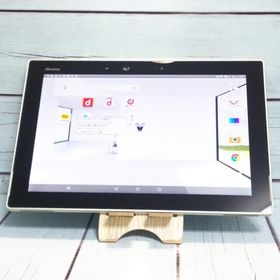 docomo arrows Tab F-02K White ホワイト 本体 白ロム SIMロック解除済み SIMフリー B990958