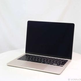 ソフマップ 〔中古品〕 MacBook Air 13.6-inch Mid-2022 MLY13J／A Apple M2 8コアCPU_8コアGPU 8GB SSD256GB スターライト 〔26.3 Tahoe〕【269】