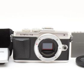 ★良品★ 《ショット数 4187回》 オリンパス OLYMPUS PEN Lite E-PL7 ボディ シルバー #2869