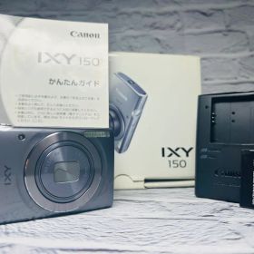 美品 Canon IXY 150 グレー デジタル キャノン キヤノン