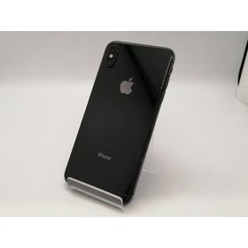 【中古】Apple docomo 【SIMロック解除済み】 iPhone XS Max 64GB スペースグレイ MT6Q2J/A【広島本通】保証期間１ヶ月【ランクC】