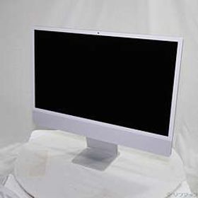 iMac 24-inch Mid-2021 MGPC3J／A Apple M1 8コアCPU_8コアGPU 8GB SSD256GB シルバー 〔macOS v26.6.2〕