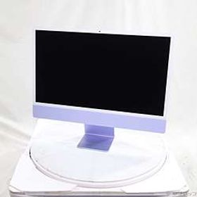 iMac 24-inch Mid-2021 Z130 Apple M1 8コアCPU_8コアGPU 8GB SSD256GB パープル 〔macOS v15.7.9〕