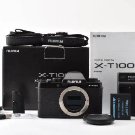 ★新品級★ FUJIFILM フジフィルム X-T100 ボディ ミラーレス一眼 元箱付き #K1147