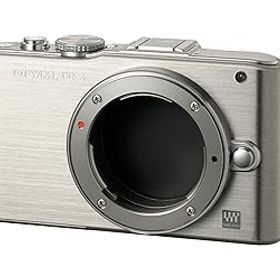 【中古】【39shop】OLYMPUS★ミラーレス一眼 PEN Lite E-PL3 ボディ シルバー E-PL3 BODY SLV(非常に良い)